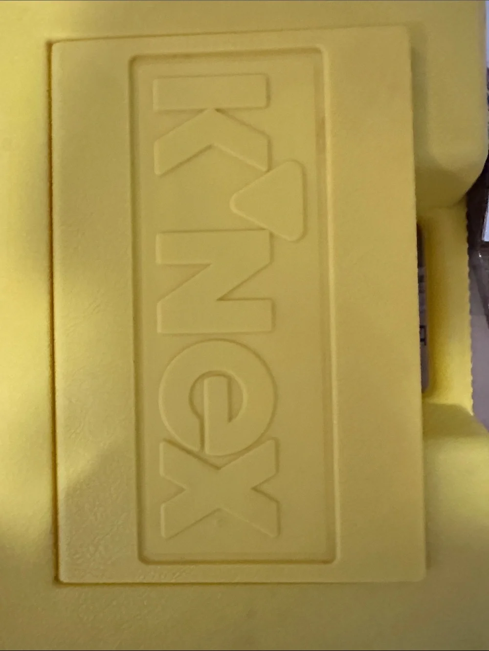 K'NEX set in Yellow Storage Case with K’NEX set